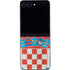 Croatia Flag Distressed Galaxy Z Flip5 5G Skin
